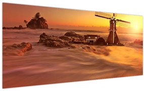 Tablou - Apus de soare (120x50 cm)