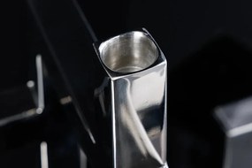 Suport pentru 5 lumanari, Argintiu, ABSTRACT 50cm