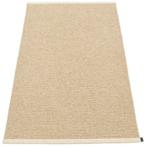 Covor pentru exterior și interior bej 85x160 cm Mono Light Nougat – Pappelina