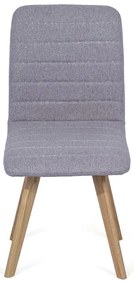 Set 2 scaune dining gri închis Veva - Bonami Selection