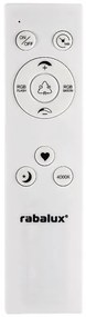 Rabalux 2290 - Plafonieră LED RGB dimabilă RASMUS LED/22W/230V + telecomandă