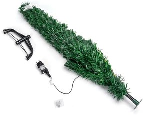 Aigostar - Brad LED de Crăciun exterior, 205 LED/6W/230V/8 funcții, 180 cm, IP44, alb cald