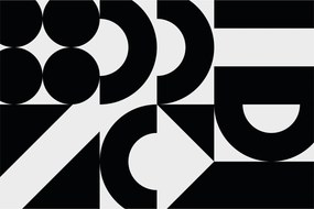 Tablou - Abstracție geometrică N⁰2 (90x60 cm)