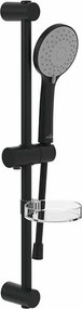 Set de dus cu bara 60 cm Villeroy&Boch Universal para cu 3 functii negru mat