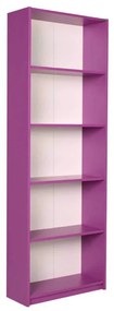 Biblioteca Adore Modern, 5 rafturi, 64x182x26 cm
