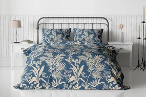 Lenjerie de pat din crep SELENTA, albastra Dimensiune lenjerie de pat: 70 x 90 cm | 140 x 200 cm