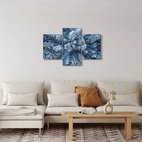Tablou - Pădure înzăpezită (90x60 cm)