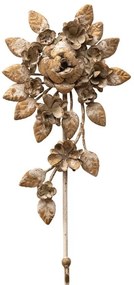 Agatatoare din metal, cu aspect vintage, Flower