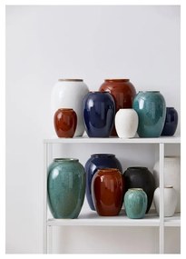 Vază albastru-închis din gresie (înălțime 20 cm) Gastro Blue – Bitz