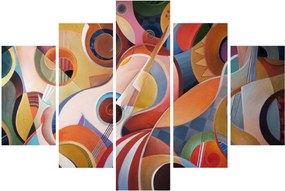 Tablou - Abstract muzical (150x105 cm)