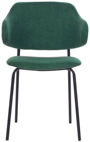 Set 2 buc scaune de sufragerie Kenza (verde). 1080653