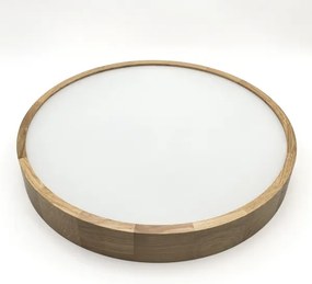 Brilagi - Plafonieră LED CARVALHO 4xE27/60W/230V, stejar, diam. 57,5 cm