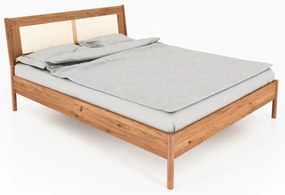 Pat din lemn de stejar 90x200 cm Pola – The Beds