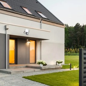 Proiector LED exterior cu senzor LED/10W/230V 5000K IP44