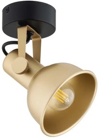 Spot LENORA 1xE14/7W/230V auriu/negru Argon 8248