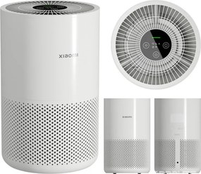Purificator de aer Xiaomi Smart Air Purifier 4 Compact BHR5860EU, 27 W, 27 m², 230 m³/h, PM2.5, Indicator calitate aer, SMART, Mi Home, Alb
