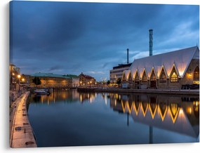 Tablou cu canalul - Göteborg (70x50 cm)
