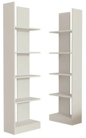Bibliotecă Ikiz White