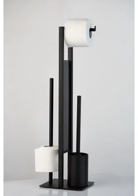 Perie WC WENKO RIVALTA 23708100, 18x70 cm, neagră