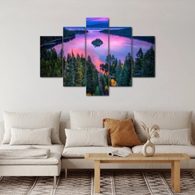 Tablou - Lacul Tahoe, Sierra Nevada, California, SUA (150x105 cm)