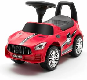 Mașinuță Baby Mix pentru copii cu sunet Racer, roșu