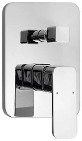 Set de duș pentru instalare ascunsă Aqualine FACTOR crom lucios