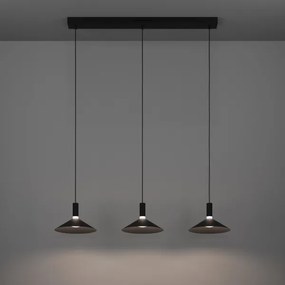 Eglo 902184 - Pendul suspendat pe cablu LED RGBW cu dimmer CONOMAVILLA-Z, 3xLED/7,5W/230V, negru