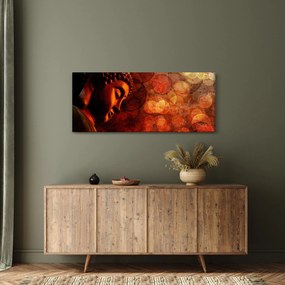 Tablou - Buddha în nuanțe roșii (120x50 cm)