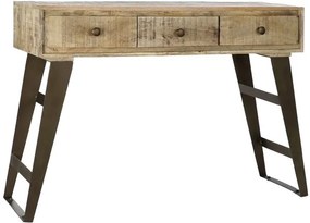 Consola, natur, din lemn de mango, Elora