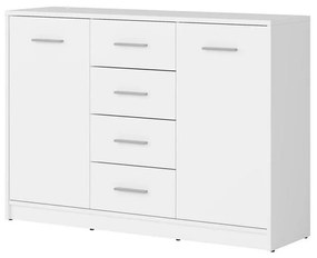Comodă Nepo Plus 6 (alb) . 1098295