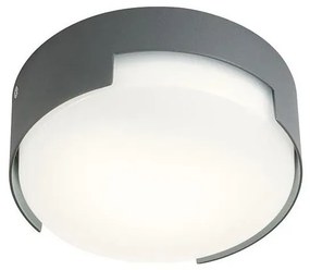 Redo 90003 - Plafonieră LED exterior SKOR LED/12W/230V IP54 gri