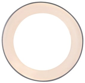 Lustra LED aplicata design circular Iliana 42cm