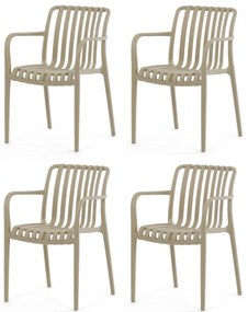 Set de scaune de sufragerie CT-X7029 CAP, 4 buc