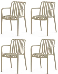 Set de scaune de sufragerie CT-X7029 CAP, 4 buc