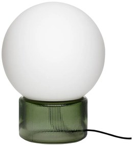 Veioză albă/verde (înălțime 33 cm) Sphere – Hübsch