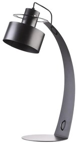 Lampă de masă RIF 1xE27/60W/230V neagră