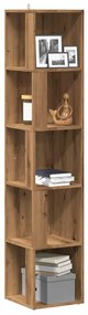 vidaXL Dulap de colț Artisan Stejar 33x33x165 cm Lemn prelucrat
