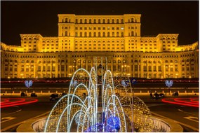 Tablou - Palatul Parlamentului, București, România (90x60 cm)