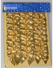 Fundă aurie 5,5 cm, 24 bucăți