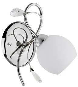 Aplică LIVIA 1xE14/10W/230V crom