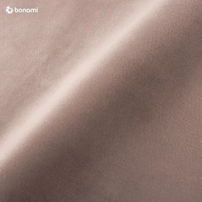 Canapea maro/bej din catifea 230 cm Magic - Scandic