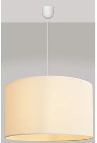 Lustră pe cablu ALBA 1xE27/15W/230V d. 45 cm bej