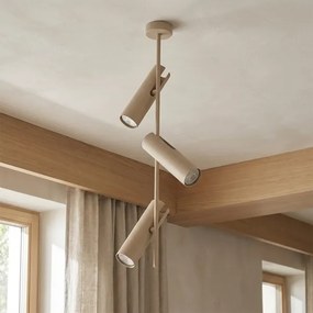 Brilagi - Candelabru LED RGBW reglabil pe tijă BRANCH 3xGU10/6,5W/230V bej