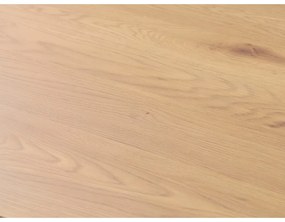 Masă de dining cu blat cu aspect de lemn de stejar 100x200 cm Cesura – Unique Furniture