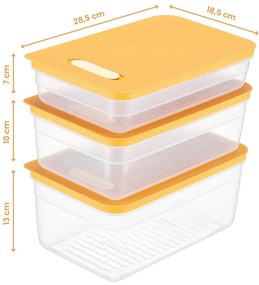 Caserole pentru alimente 3 buc. – Hermia