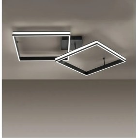 Lustră LED aplicată dimabilă ELIS 2xLED/19W/230V Leuchten Direkt 14700-18 + telecomandă