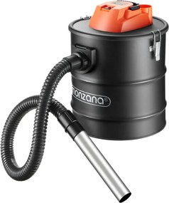 Monzana BENEDIKT 108582 1200 W, 18 kPa Aspirator de cenușă, negru/portocaliu Monzana