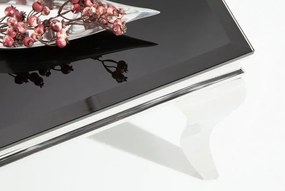 Masuta living eleganta Modern Barock negru 100cm