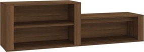 vidaXL Pantofar, stejar maro, 150x35x45 cm, lemn compozit