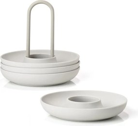 Suporturi de ouă 4 buc. din metal Singles – Zone